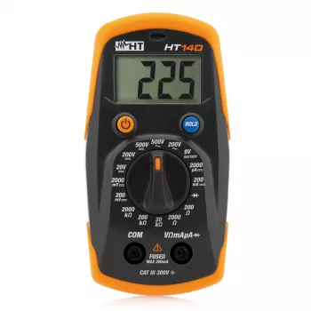 HT Instruments HT14D digitalni multimeter CAT III 300 V, CAT II 600 V, 2000 števcev 1010160