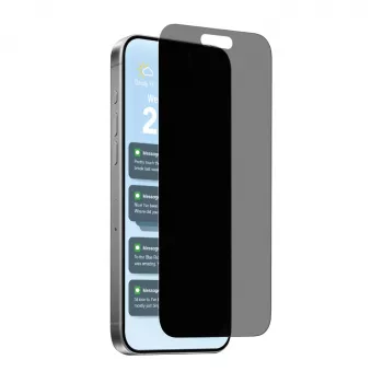 PURO zaščitno steklo za zaslon proti pogledu za Apple iPhone 17 Pro Max – kaljeno steklo, odporno na praske