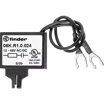 Finder RC-dušilni modul 06K.R1.0.024 za relejske tuljave 24V AC/DC
