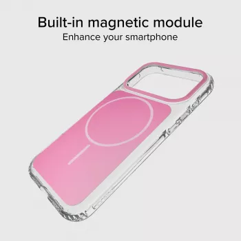 SBS Block ovitek za iPhone 18 Pro Max, združljiv z MagSafe, roza
