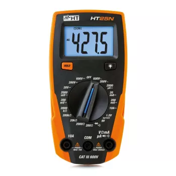 HT Instruments HT25N digitalni multimeter CAT III 600V, 2000 Counts 1010170