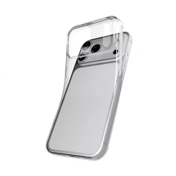 PURO ovitek Apple iPhone 17 Pro Max prozoren TPU ultra tanek 0,3 Nude