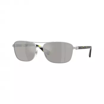 Burberry BE3163-10056G moška pilotska sončna očala, črn okvir, sive gradientne leče, 60/17/140 mm