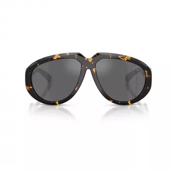 Burberry BE4479U ženska sončna očala Cat Eye, svetlo rjav havana okvir, sive gradientne leče, 58mm BE4479U41066G