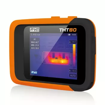 HT Instruments THT80 termovizijska kamera, -20 do +550 °C, 25 Hz, vgrajena digitalna kamera, WiFi, zaslon na dotik 1011275