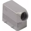 ILME MHO10.20 stranski vhod pokrov ohišja velikost 57.27 tlačno lito aluminij sivo 4-vijačno zapiranje M20