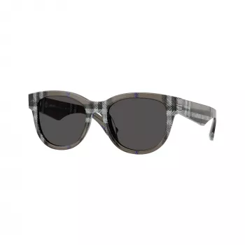 Burberry BE4432U414787 ženska sončna očala kvadratna, Dark Havana/Dark Grey, 54/19/140 mm