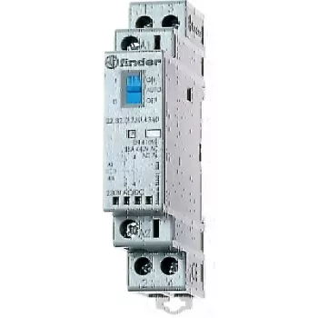 Finder inštalacijski kontaktor 24V AC/DC, 1NO+1NC, LED 22.32.0.024.4540