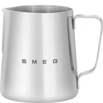 Smeg CMMJ01 vrč za penjenje mleka v stilu 50. let srebrn iz nerjavnega jekla