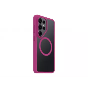 OtterBox React Series ovitek za Samsung Galaxy S26 Ultra – prozoren/roza z MagSafe 77-99946