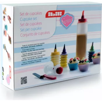 IBILI komplet za dekoriranje cupcakov