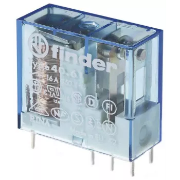Finder 40.61.9.024.1300 miniaturni PCB rele 24V DC 16A 1NO