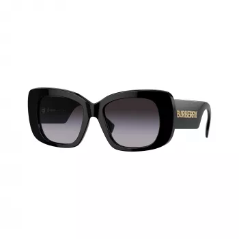 Sončna očala Burberry BE4410-30018G ženska – črn okvir, sive gradient leče, 52mm