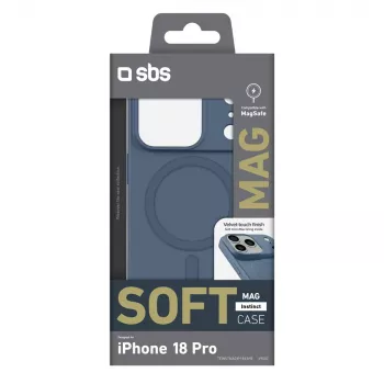 SBS Instinct Mag ovitek za iPhone 18 Pro / 17 Pro, združljiv z MagSafe – moder