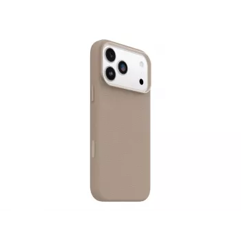 OtterBox Symmetry Series zadnji pokrov za Apple iPhone 17 Pro Max – združljiv z MagSafe – kaktusovo usnje, magnet, poliuretan – Gray Comfort (bež) 77-99073