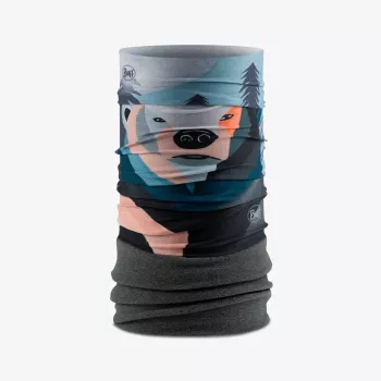 Večnamenska naglavna in vratna zaščita BUFF Polar Kids Izzly Multi velikost M