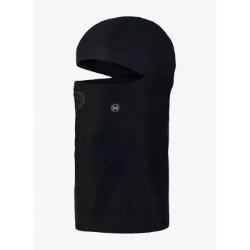 Balaclava BUFF Thermonet Hinged otroška – enobarvna črna
