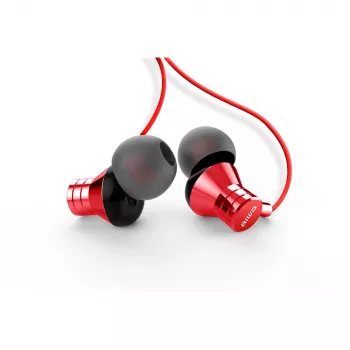 AIWA ESTM-50USB-C/RD ušesna slušalka z mikrofonom, USB, rdeča