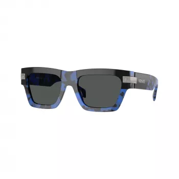 Versace VE4464-545887 ženska sončna očala Cat Eye, črno-siva, 55mm