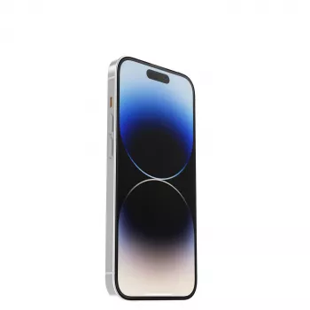 OtterBox Trusted Glass zaščitna folija za zaslon za Apple iPhone 14 Pro Max – kaljeno steklo, prozorna, trdota 9H, protimikrobna, oleofobna, enostavna namestitev s Screen Machine 77-88923