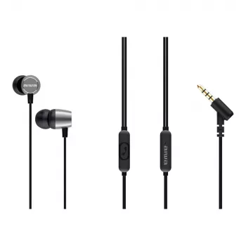 AIWA ESTM-30SL ušesne slušalke z mikrofonom, srebrne