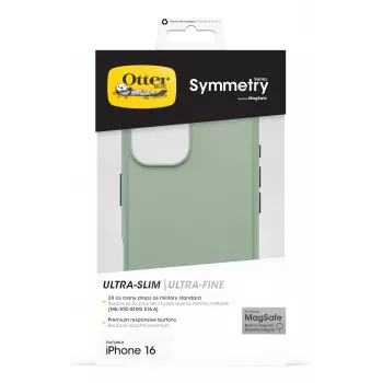OtterBox ovitek Symmetry MagSafe za iPhone 16 – Everglade Green 77-96535