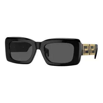 Versace VE4444UGB187 ženska sončna očala Cat Eye, črn okvir, sive gradient leče, 54mm