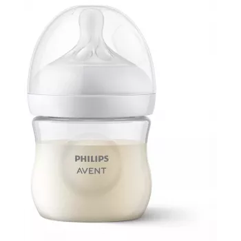 Philips Avent Natural Response steklenička za pitje 125 ml z nastavkom za novorojenčke, 0m+