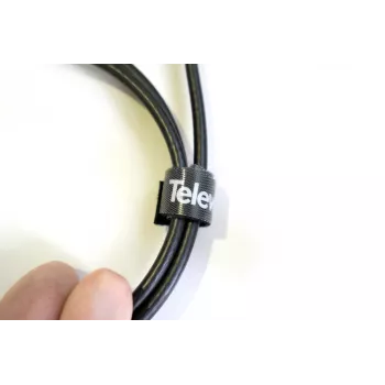 Televes KB 8 zvitek ježkov za kable, 8 mm x 10 m, črn, za večkratno uporabo 200101