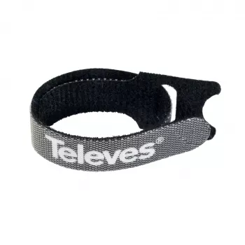 Televes KBL ježki za kable, paket 10, črni, 15 mm x 250 mm 200102