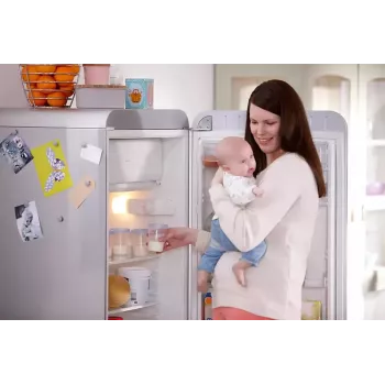 Philips Avent posodice za shranjevanje materinega mleka in hrane 180 ml (5 kosov) s pokrovi