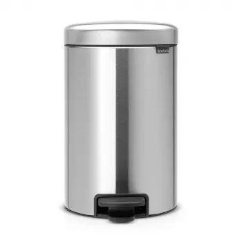 Brabantia NewIcon smetnjak s pedalom 12L Matt Steel