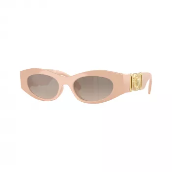 Versace VE4480U54946I ženska sončna očala, havana okvir, temno rjave leče, 51mm