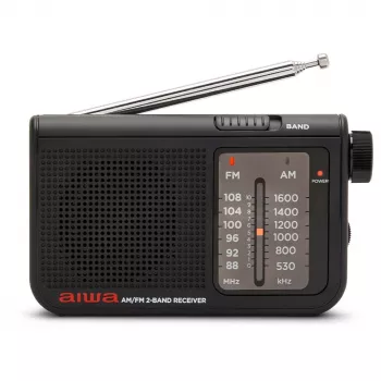 AIWA RS-55/BK prenosni analogni žepni radio AM/FM, črn