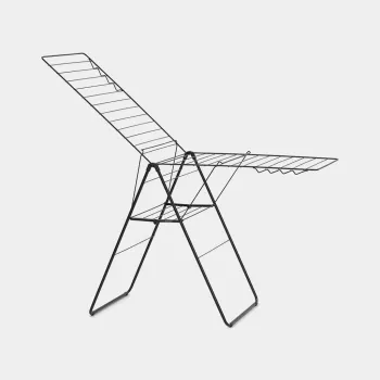 Brabantia HangOn 25m Freestanding Clothes Airer, Matt Black