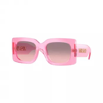 Versace VE4496U53705M ženska sončna očala Cat Eye, havana/rjave gradientne leče, 54mm