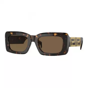 Versace VE4444U10873 ženska sončna očala, havana okvir, rjave gradientne leče, 54/21/140 mm