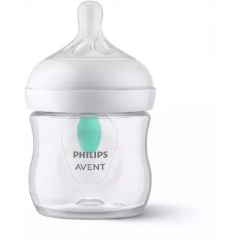 Philips Avent Natural Response otroška steklenička proti kolikam z AirFree zračnikom, 125 ml, Newborn Flow 1, 0m+