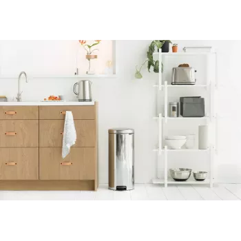 Brabantia NewIcon smetnjak za pedalo 30L Brilliant Steel