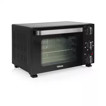 Tristar OV-3652 mini pečica s časovnikom, kontrolno lučko in funkcijo konvekcije, 20 L