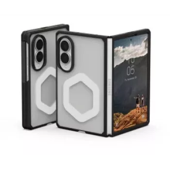 UAG Urban Armor Gear Mouve ovitek z magnetnim modulom za Samsung Galaxy Z Fold8 – Ice (prosojen)/črn 214562114343