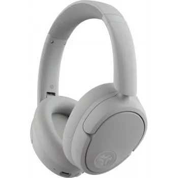 JLab Lux ANC brezžične naglavne Bluetooth slušalke, bele IEUHBJLUXANCRWHT62