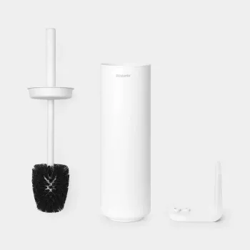 Brabantia ReNew ščetka za WC z držalom, Mineral White