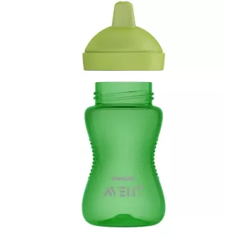 Philips AVENT My Grippy učna skodelica s trdim ustnikom 300 ml, 18M+, zelena