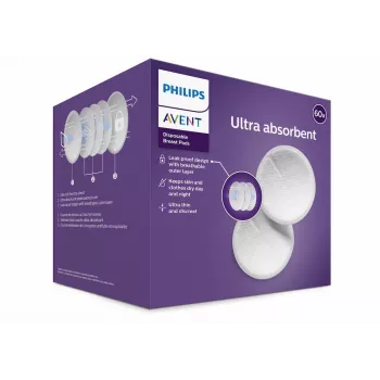 Philips Avent enkratne vložke za dojenje SCF254/61 (paket 60 kosov)