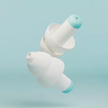 Alpine Pluggies Kids čepki za ušesa 26 dB SNR za večkratno uporabo, prozorni 2863099