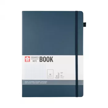 Sakura zvezek DIN A4 karo, temno indigo trdi ovitek, 160 strani, 1 kos (94156805)