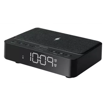 AIWA CR-30/BK digitalna budilka z LED zaslonom, FM/PLL radio, črna