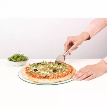 Brabantia Profile rezalnik za testo za pico, matirano jeklo