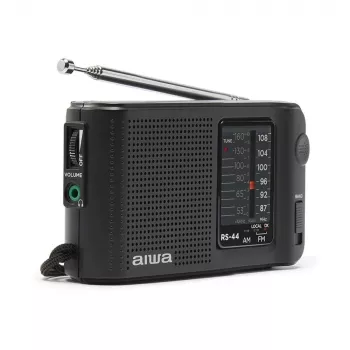 AIWA RS-44 žepni radio AM/FM, črn